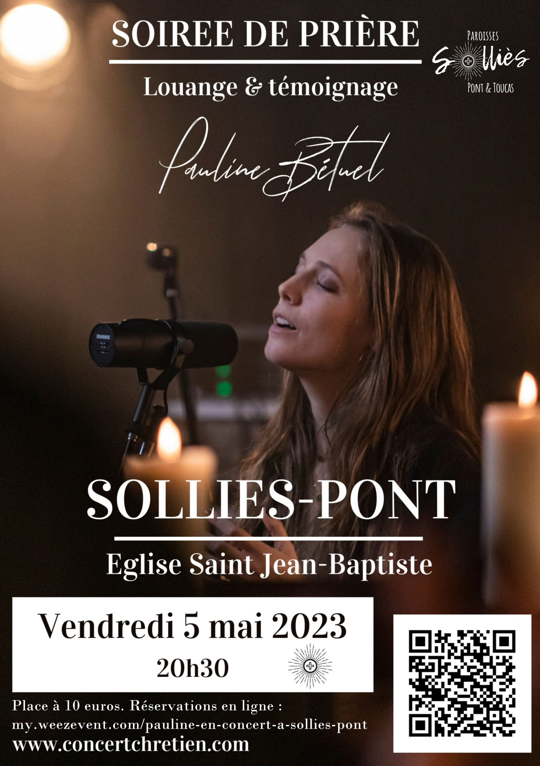 Concert Pauline 5 mai 23 Solliès-Pont